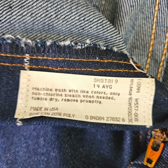 Vintage Shepler High Rise Boot Cut Jeans in Indigo Denim Size 10 Regular NWT - Picture 12 of 12